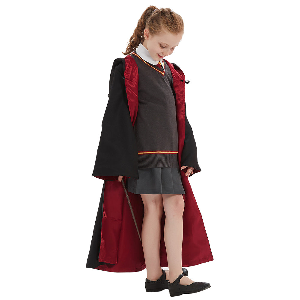 Perruque Cosplay Hermione Granger Harry Potter - Marron Longue - Neuf