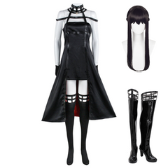 Anime Yor Briar Thorn Princess Black Dress Cosplay Costume Outfits Halloween Carnival Suit