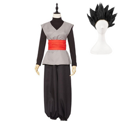 Anime Dragonball Super Son Goku Black Outfit Cosplay Costume Halloween Carnival