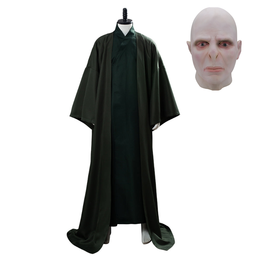 Lord Voldemort Robe Cosplay Costume Halloween Carnival Suit – Coshduk