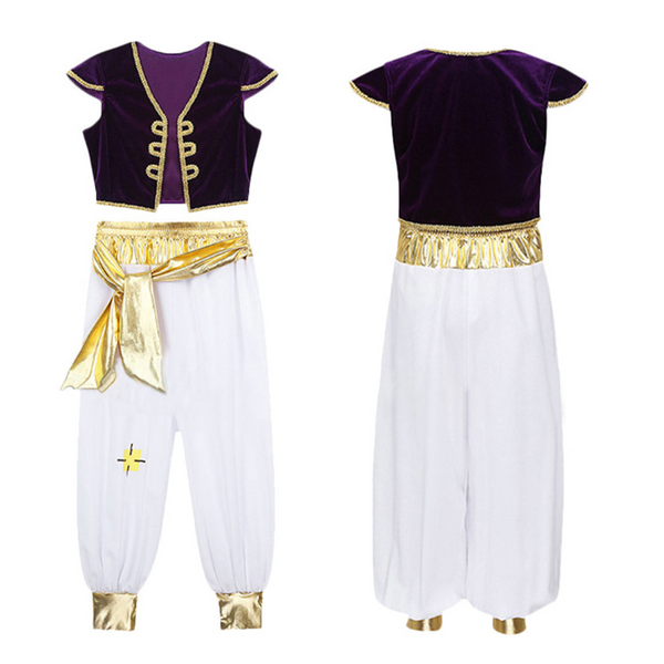 2019 Aladdin Prince Ali Cosplay Costume Halloween Carnival Suit – Coshduk