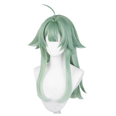 Game Honkai:Star Rail 2023 HuoHuo Green Wigs Cosplay Accessories Halloween Carnival Props