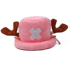 Anime One Piece Tony Tony Chopper Cotton Hat Cosplay Accessories Halloween Carnival Props
