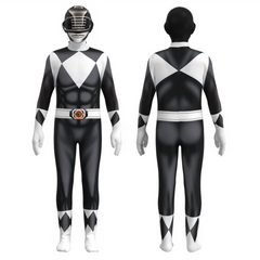 Adult Kids Mighty Morphin Power Rangers Zyuranger Super Sentai Jumpsuit Outfits Cosplay Costume