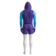 Adult Masters Of The Universe (2026) Skeletor Purple Hoodie Shorts Set Outfits Cosplay Costume