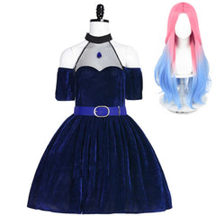 Alien Stage Mizi My Clematis Purple Dress Outfits Cosplay Costume