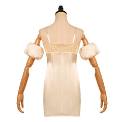 Alien Stage Sua Champagne Bow Dress Set Stage Outfits Cosplay Costume