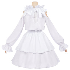 Alien Stage Sua Young White Skirt Set Outfits Lolita Cosplay Costume