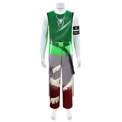 Alien Stage Till Blink Gone Green TPU Vest Performance Set Outfits Cosplay Costume