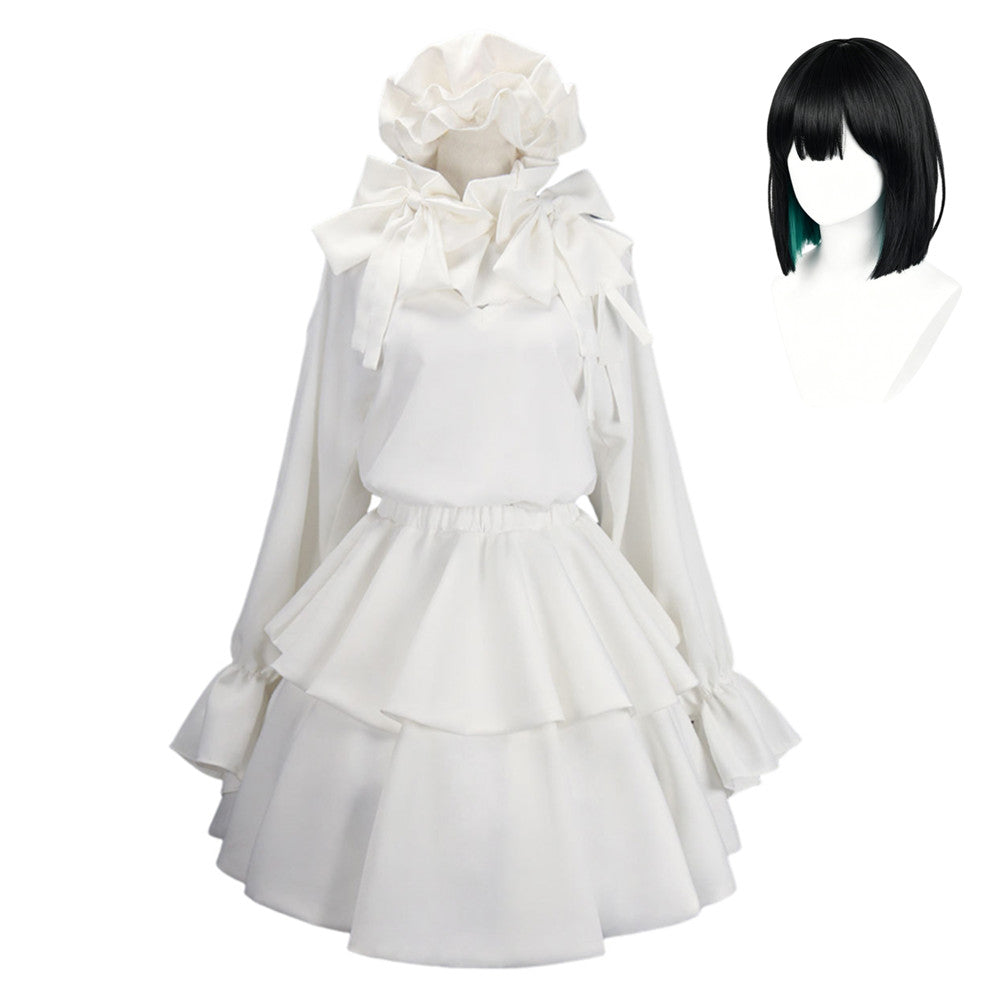Alien Stage Young Sua White Dress Lolita Set Outfits Halloween Cosplay Costume