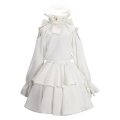 Alien Stage Young Sua White Dress Lolita Set Outfits Halloween Cosplay Costume