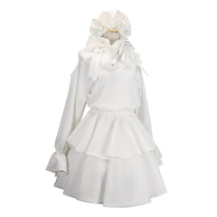 Alien Stage Young Sua White Dress Lolita Set Outfits Halloween Cosplay Costume