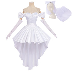 Alien Stage ZOMST Sua White Wedding Dress Set Outfits Cosplay Costume