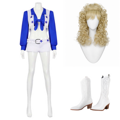 America's Sweethearts Dallas Dolly Parton Blue Cowboys Cheerleaders Outfits Cosplay Costume