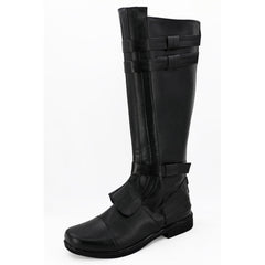 Anakin Skywalker Black Boots Cosplay Shoes Halloween Carnival Accessories Props