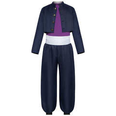 Aoi Toudou Blue Purple School Uniform Set Outfits Cosplay Costume
