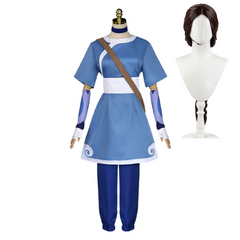 Avatar: The Last Airbender 2024 Katara Blue Set Cosplay Costume Halloween Carnival Suit