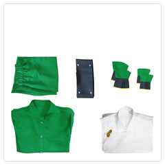 Avatar: The Last Airbender Toph Beifong Green Set Outfits Cosplay Costume Halloween Carnival Suit