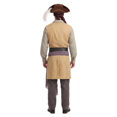 Backrooms (2026) Captaion Clark Yellow Pirate Set Outfits Cosplay Costume