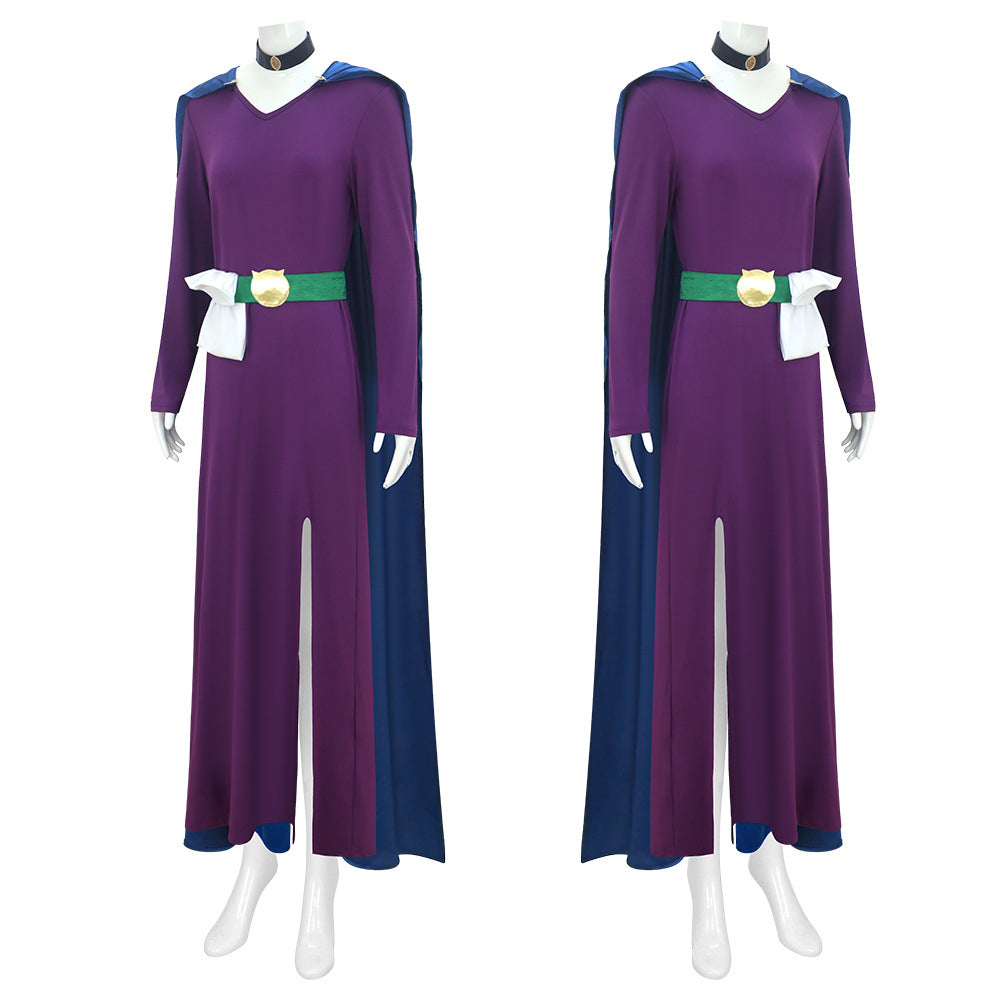 Batman: Caped Crusader (2024) Catwoman Purple Dress Outfits Cosplay Co –  Coshduk