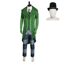 The Lorax Once-lervillain Green Coat Set Outfits Cosplay Costume Halloween Carnival Suit