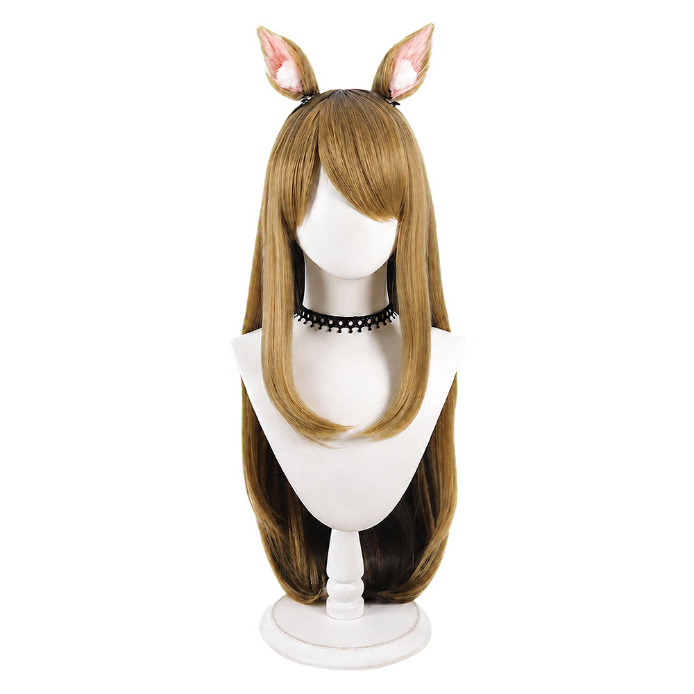 Chainsmoker Cat (2026) Kansai Neko Wig Ears Cosplay Halloween Accessories Props