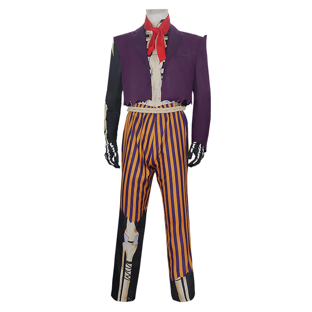 CoCo Hector Rivera Purple Brown Set Outfits Cosplay Halloween Costume