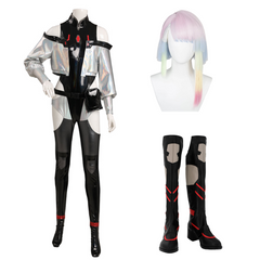 Anime Cyberpunk: Edgerunners - Lucy Cosplay Costume Outfits Halloween Carnival Suit
