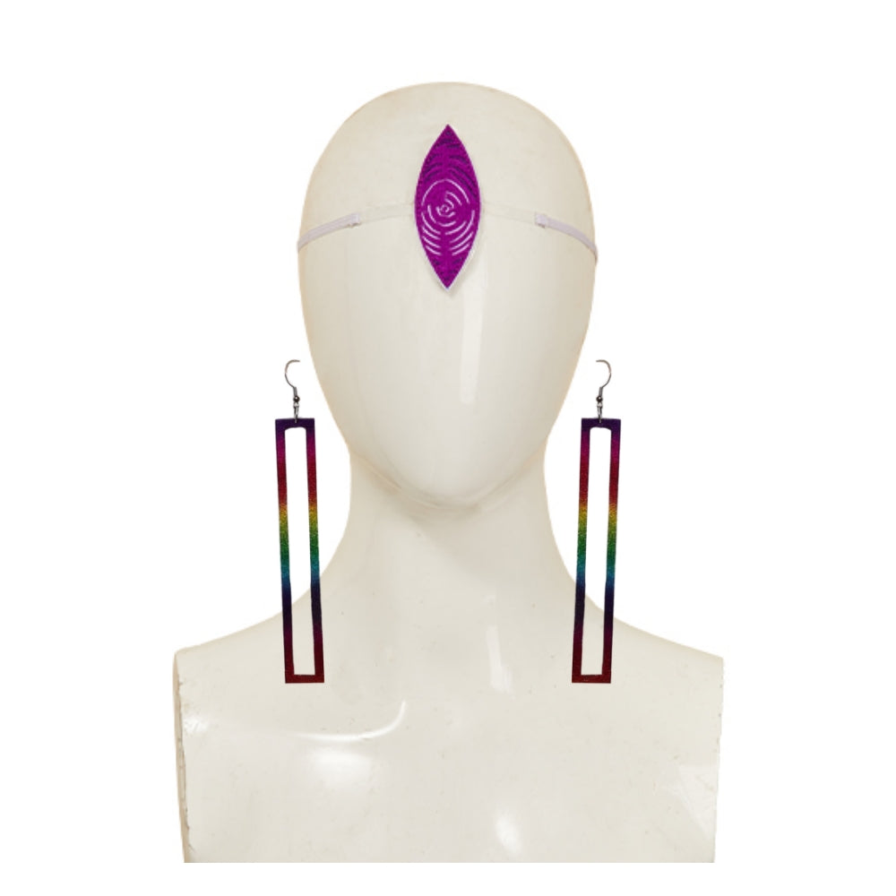 Dandadan Season 2 (2025) Jin Enjouji Jiji Evil Eye Forehead Headband Earrings Cosplay Accessories Props