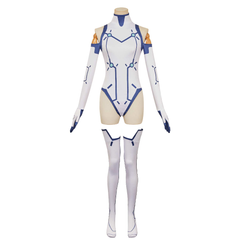 Dandadan Season 2 (2025) Vemola White Jumpsuit Outfits Cosplay Costume