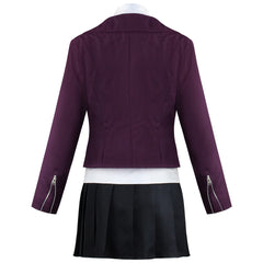 Danganronpa Kyoko Kirigiri Purple School Uniform Set Outfits Cosplay Costume