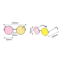 Deltarune Spamton Pink And Yellow Glassess Cosplay Accessories Halloween Carnival Props