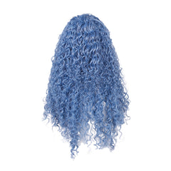 Descendants: Wicked Wonderland (2026) Chloe Blue Wig Cosplay Accessories Halloween Props