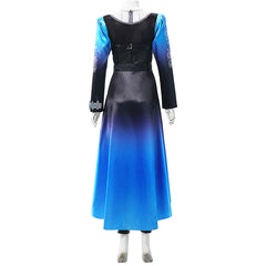 Descendants: Wicked Wonderland (2026) Evie Blue Black Jumpsuit Set Outfits Cosplay Costume