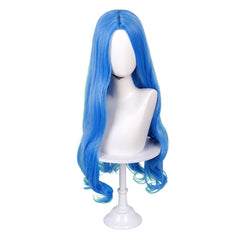 Descendants: Wicked Wonderland (2026) Evil Chloe Blue Wig Cosplay Accessories Halloween Props