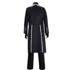 Devil May Cry (2025) Vergil Black Coat Set Outfits Cosplay Costume