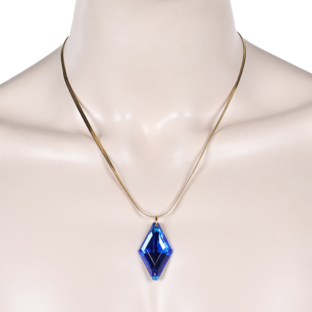 Devil May Cry 2 (2026) Dante Vergil Red Blue Necklace Cosplay Accessories Props