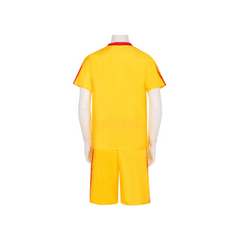 Dodgeball Average Joe's Yellow Jersey Men Women Uniform Outfits Cosplay Costume