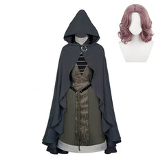 Elden Ring Melina Gray Dress Cosplay Costume Outfits Halloween Carnival Suit