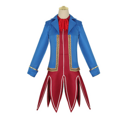 TV Shangri-La Frontier: Kusoge Hunter, Kamige ni Idoman to su (2023) Emul Blue Set Costume Cosplay Costume Suit