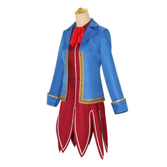 TV Shangri-La Frontier: Kusoge Hunter, Kamige ni Idoman to su (2023) Emul Blue Set Costume Cosplay Costume Suit