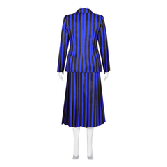 Enid Sinclair Nevermore Academy Uniform Skirt Shirt Coat Outfit Cosplay Costume Halloween Suit 