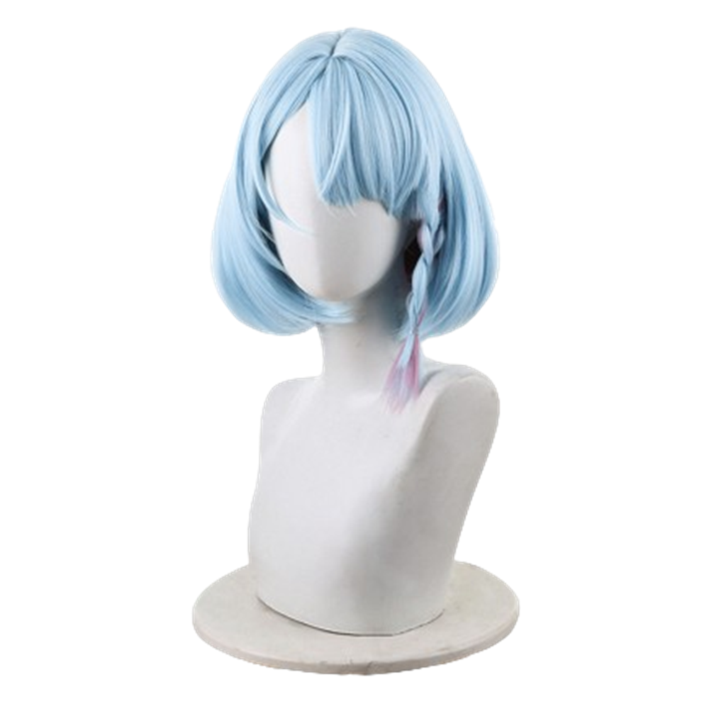 Anime Blue Archive The Animation (2024) Arona Blue Wig Cosplay Accessories Halloween Carnival Props