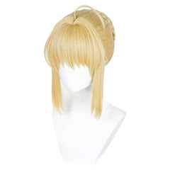Fate/Hollow Ataraxia Saber Alter Cosplay Wig Halloween Carnival Props