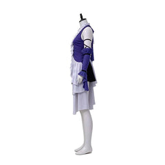 Final Fantasy X-2 Yuna Songstress Purple Set Outfits Cosplay Costume
