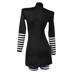 Five Nights at Freddy's (2025) Marionette Puppet Black Dress Set Outfits Halloween Cosplay Costume