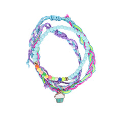 Forgotten Island (2026) Jo Blue Braided Bracelets 3PCS Cosplay Accessories Props