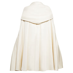 Frieren: Beyond Journey's End (2026) Frieren Beige Cloak White Dress Set Outfits Cosplay Costume