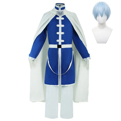 Frieren: Beyond Journey's End Himmel Blue White Set Outfits Cosplay Costume