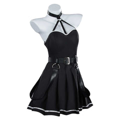 Frieren: Beyond Journey's End Ubel Black Dress Set Outfits Cosplay Costume